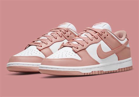 nike dunks white rose whisper